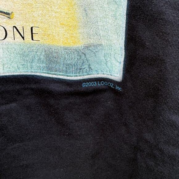 Vintage 2003 Gibson Epiphone Elite Guitar Second to None Black Shirt Men's XL - Picture 6 of 6